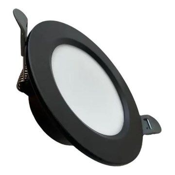 LED-Einbauleuchte LED/7,5W/230V 4000K schwarz