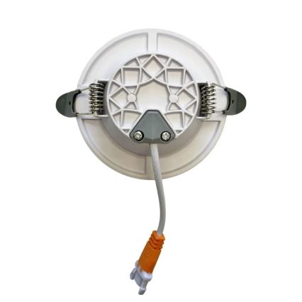 LED-Einbauleuchte LED/7,5W/230V 4000K weiß/schwarz