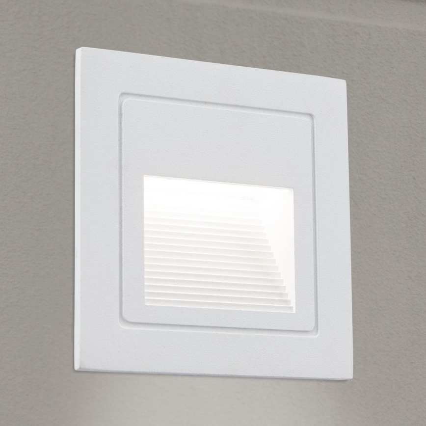 LED Einbauleuchte LORO LED/2W/230V IP65 Weiß