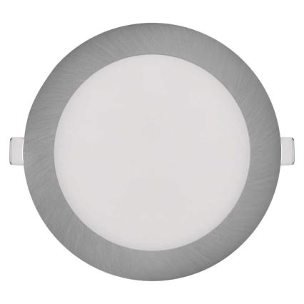 LED-Einbauleuchte NEXXO LED/12,5W/230V 3000/3500/4000K, silber, Ø 17 cm