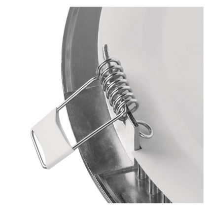 LED-Einbauleuchte NEXXO LED/12,5W/230V 3000/3500/4000K, silber, Ø 17 cm