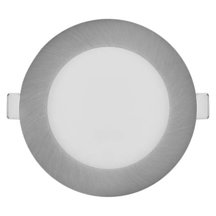 LED-Einbauleuchte NEXXO LED/7W/230V 3000/3500/4000K, silber, Ø 12 cm