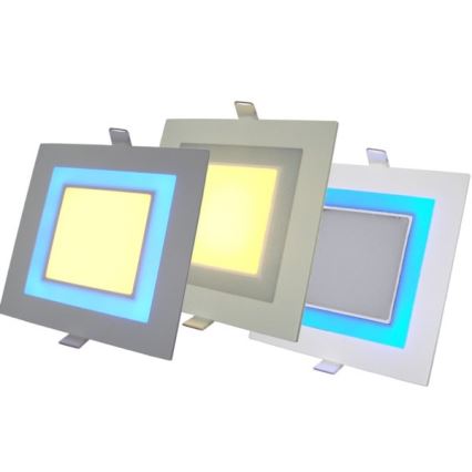 LED-Einbauleuchte PELLO LED/6W/230V 3000K blau Leuchte