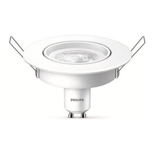 LED-Einbauleuchte Philips 1xGU10/4,7W/230V 2700K