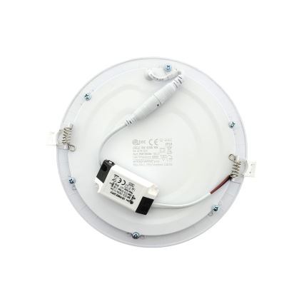 LED-Einbauleuchte QTEC LED/15W/230V 4200K d 18,8 cm