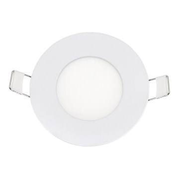 LED-Einbauleuchte QTEC LED/3W/230V 2700K d 8,3 cm