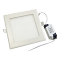 LED Einbauleuchte RIKI-V LED/12W/230V 175x175 mm IP40