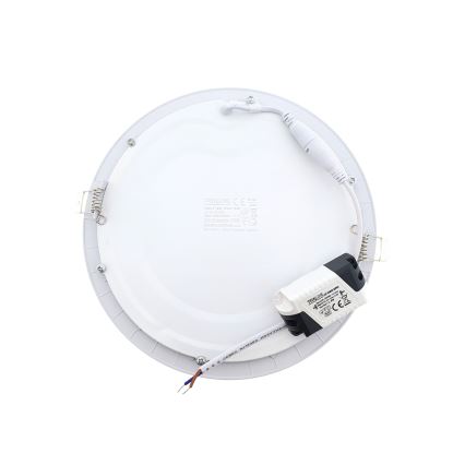 LED Einbauleuchte ROUND LED/18W/230V 2700K