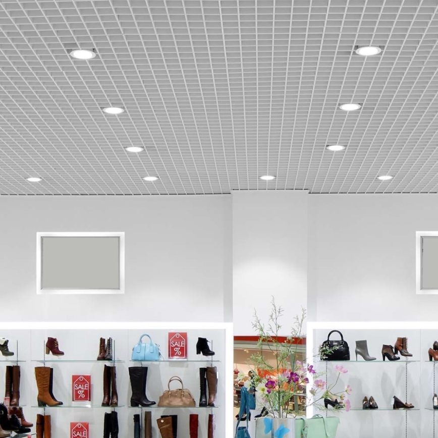 LED-Einbauleuchte SAMSUNG CHIP LED/10W/230V 4000K