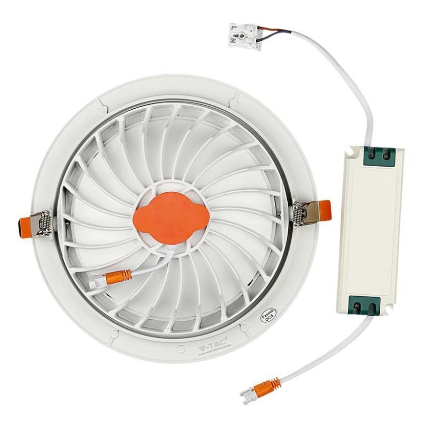 LED-Einbauleuchte SAMSUNG CHIP LED/10W/230V 4000K