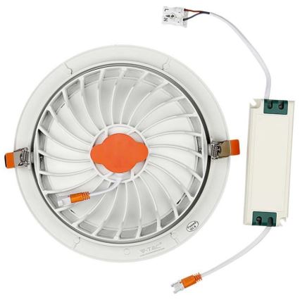 LED-Einbauleuchte SAMSUNG CHIP LED/10W/230V 6400K