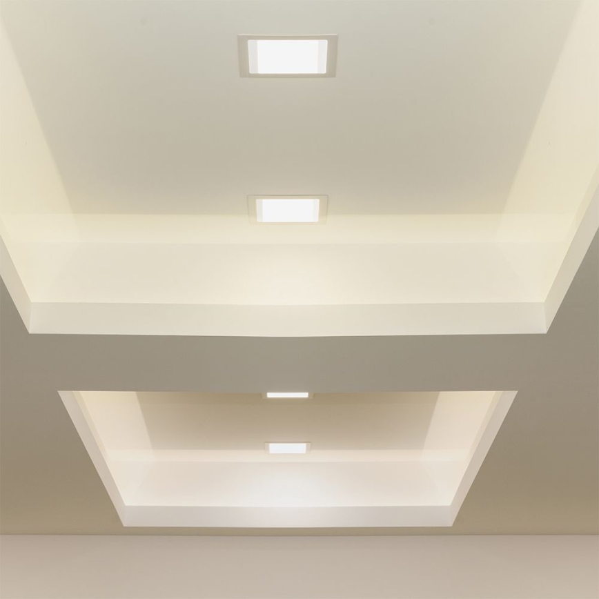 LED-Einbauleuchte SAMSUNG CHIP LED/24W/230V 3000K 29,5x29,5 cm weiß
