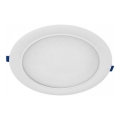 LED Einbauleuchte SIGARO LED/24W/230V 3000/4000/6500K Ø 22 cm weiß
