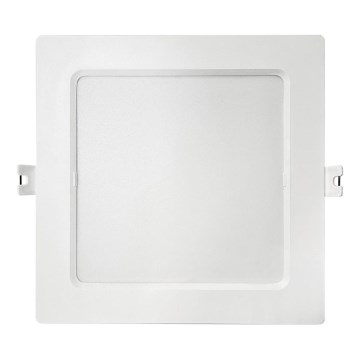 LED-Einbauleuchte SQUARE LED/12W/230V 4000K 17x17 cm weiß