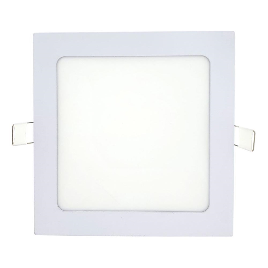 LED-Einbauleuchte SQUARE LED/12W/230V 4200K 16,8x16,8 cm weiß