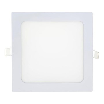 LED-Einbauleuchte SQUARE LED/15W/230V 6500K 18,8x18,8 cm weiß