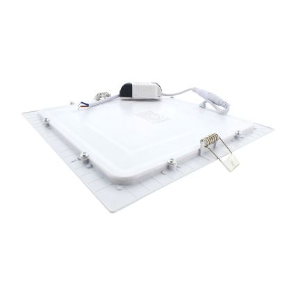 LED-Einbauleuchte SQUARE LED/18W/230V 2700K 22x22 cm weiß