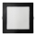 LED-Einbauleuchte SQUARE LED/18W/230V 4000K 22x22 cm schwarz