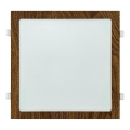 LED-Einbauleuchte SQUARE LED/24W/230V 4200K 29,2x29,2 cm braun