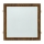 LED-Einbauleuchte SQUARE LED/24W/230V 4200K 29,2x29,2 cm braun