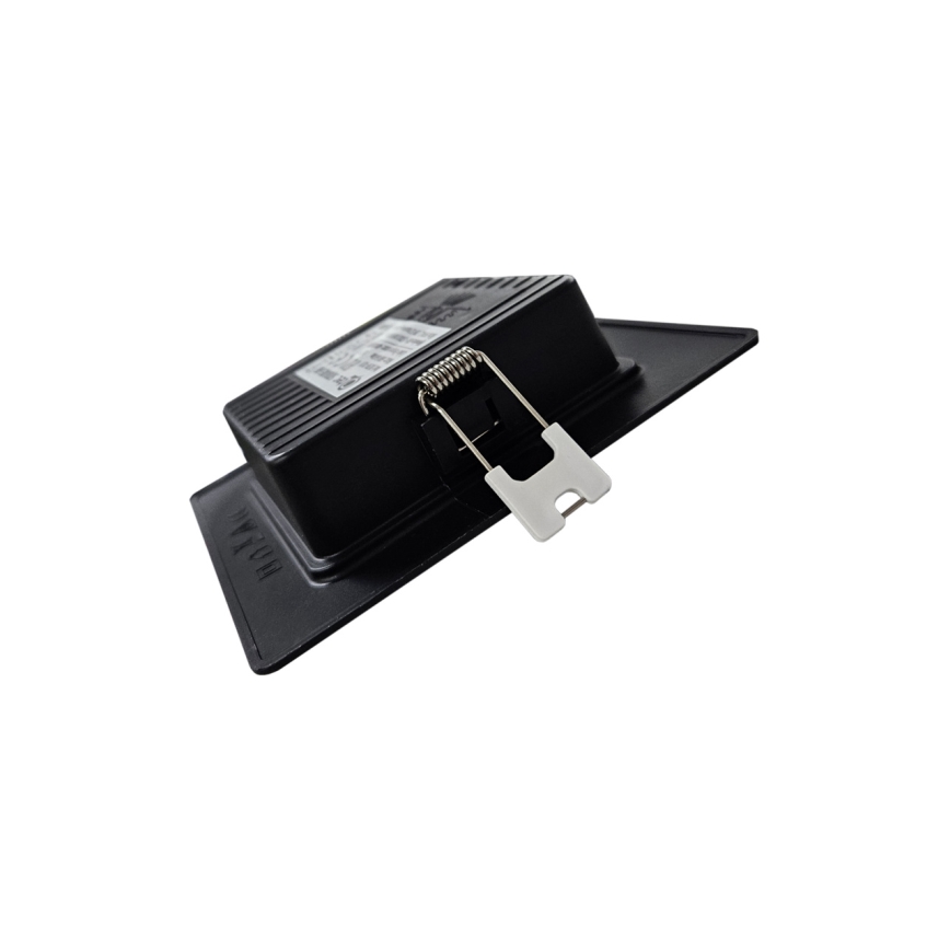 LED-Einbauleuchte SQUARE LED/3W/230V 4000K 9x9 cm schwarz