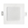 LED-Einbauleuchte SQUARE LED/3W/230V 4000K 9x9 cm weiß