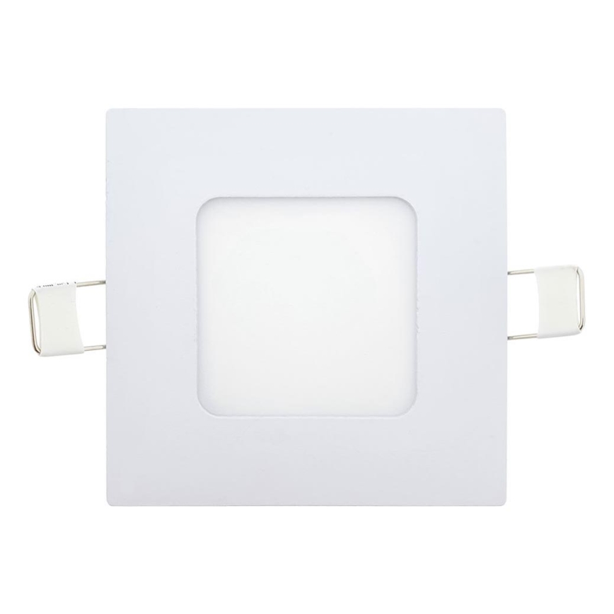 LED-Einbauleuchte SQUARE LED/3W/230V 4200K 8,3x8,3 cm weiß