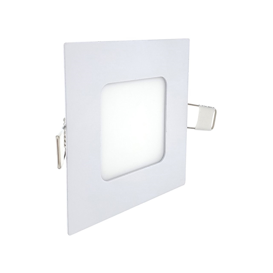 LED-Einbauleuchte SQUARE LED/3W/230V 4200K 8,3x8,3 cm weiß