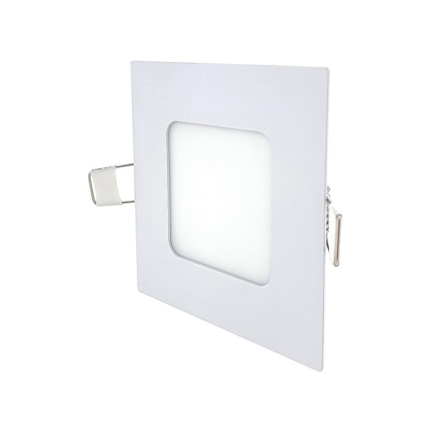 LED-Einbauleuchte SQUARE LED/3W/230V 4200K 8,3x8,3 cm weiß