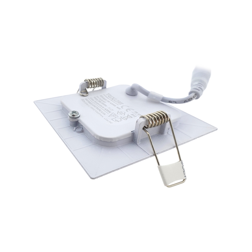 LED-Einbauleuchte SQUARE LED/3W/230V 4200K 8,3x8,3 cm weiß