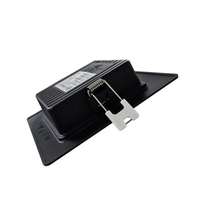 LED-Einbauleuchte SQUARE LED/6W/230V 4000K 12x12 cm schwarz