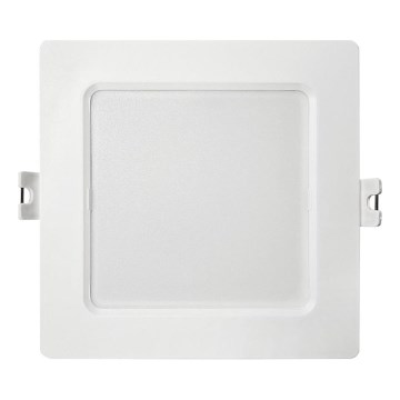 LED-Einbauleuchte SQUARE LED/6W/230V 4000K 12x12 cm weiß