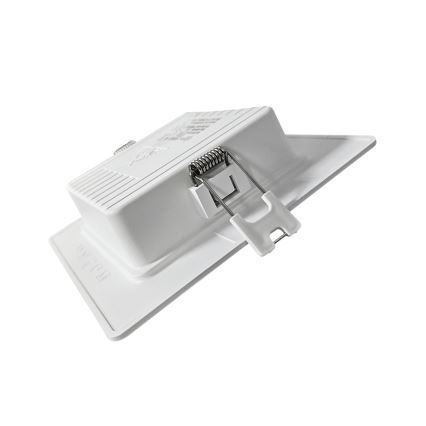 LED-Einbauleuchte SQUARE LED/6W/230V 4000K 12x12 cm weiß