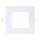 LED-Einbauleuchte SQUARE LED/6W/230V 6500K 11,8x11,8 cm weiß