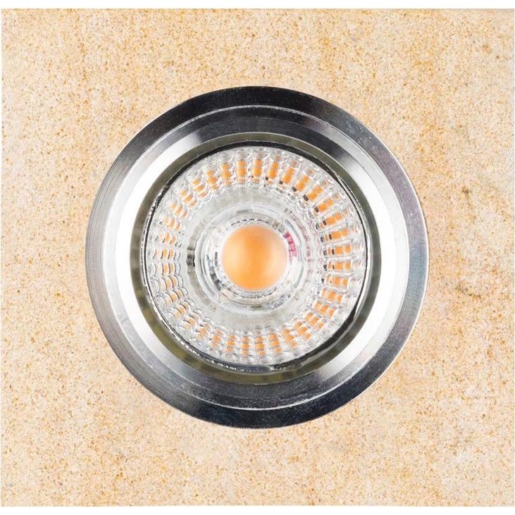 LED-Einbauleuchte VITAR 1xGU10/5W/230V CRI 90 Sandstein – FSC-zertifiziert