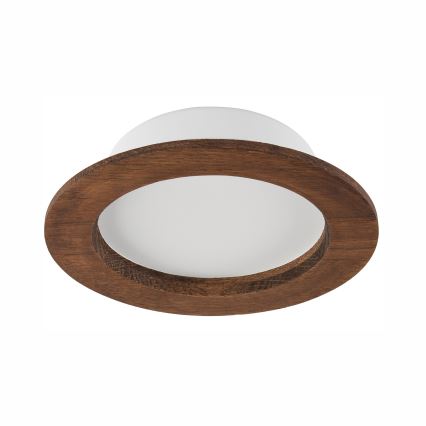 LED-Einbauleuchte WOODY SPOT LED/12,5W/230V 3000K Kirsche ø 16 cm