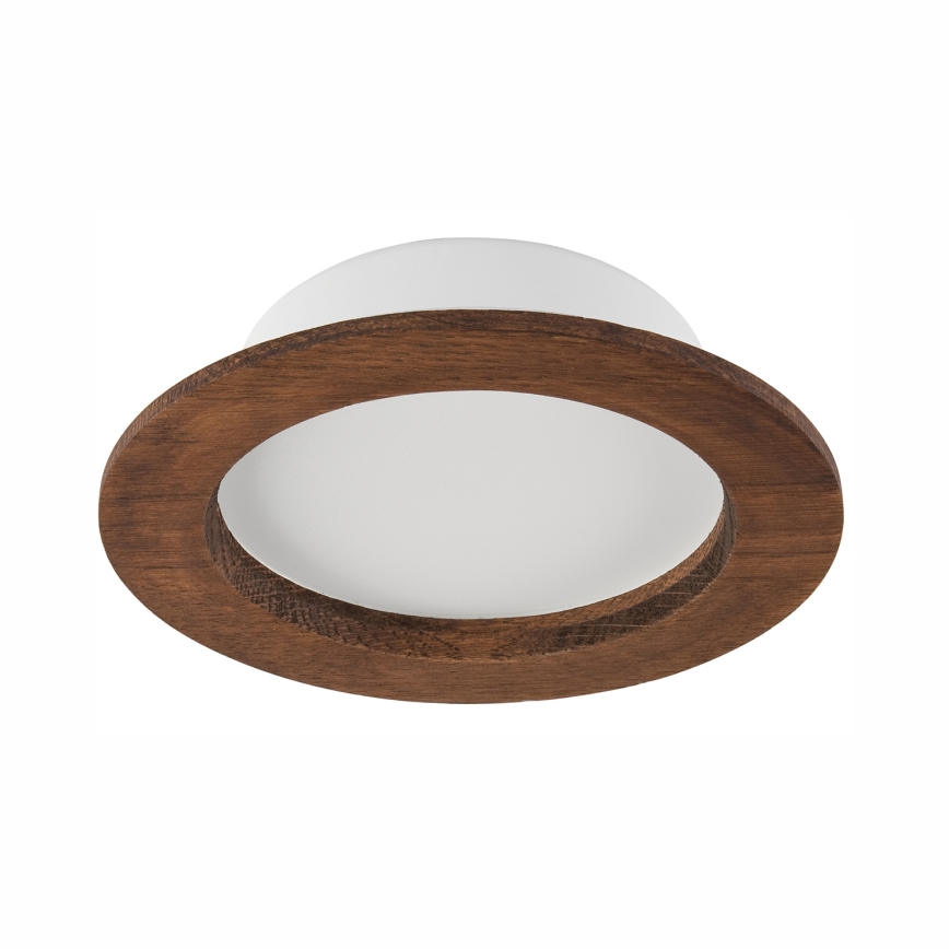 LED-Einbauleuchte WOODY SPOT LED/12,5W/230V 3000K Kirsche ø 16 cm