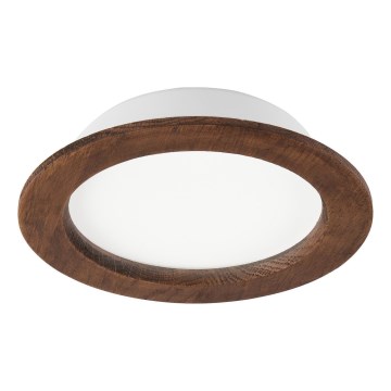 LED Einbauleuchte WOODY SPOT LED/16,5W/230V 4000K Kirschbaum ? 18,5 cm