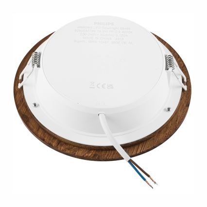 LED-Einbauleuchte WOODY SPOT LED/16,5W/230V 4000K Kirsche ø 18,5 cm