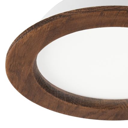 LED-Einbauleuchte WOODY SPOT LED/16,5W/230V 4000K Kirsche ø 18,5 cm