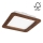 LED-Einbauleuchte WOODY SPOT LED/17W/230V 3000K Kirsche 18,5x18,5 cm