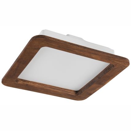 LED-Einbauleuchte WOODY SPOT LED/17W/230V 3000K Kirsche 18,5x18,5 cm