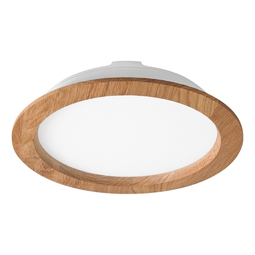 LED-Einbauleuchte WOODY SPOT LED/23,5W/230V 4000K Eiche ø 23,5 cm
