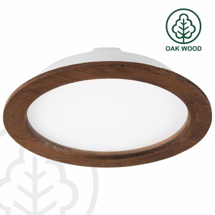 LED-Einbauleuchte WOODY SPOT LED/23,5W/230V 4000K Kirsche ø 23,5 cm