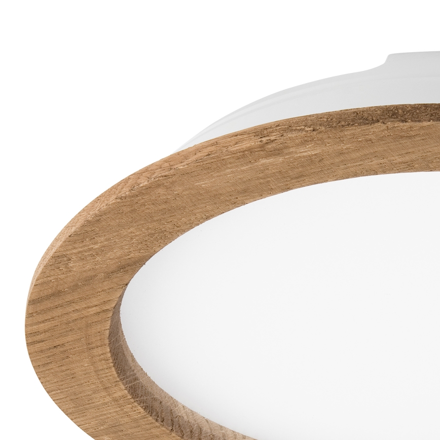 LED-Einbauleuchte WOODY SPOT LED/23,5W/230V 4000K Walnuss ø 23,5 cm