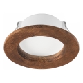 LED Einbauleuchte WOODY SPOT LED/5,5W/230V 4000K Kirschbaum Ø 10 cm