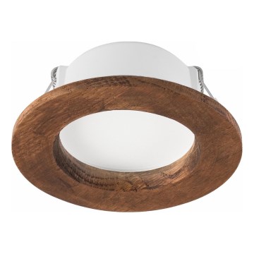 LED Einbauleuchte WOODY SPOT LED/5,5W/230V 4000K Kirschbaum Ø 10 cm