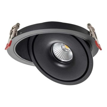 LED Einbaustrahler LED/28W/230V 3000/4000/6400K d 20 cm schwarz