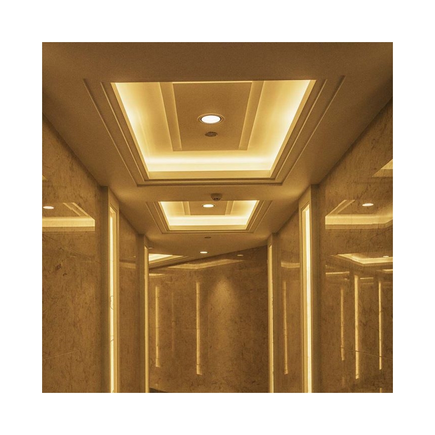 LED Einbaustrahler LED/28W/230V 3000/4000/6400K d 20 cm weiß