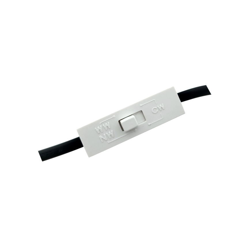 LED-Einbaustrahler LED/5W/230V 3000/4000/6400K 7,5x7,5 cm schwarz